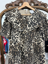 Load image into Gallery viewer, Leopard Print Collared Dress