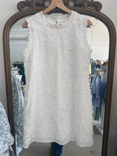 Load image into Gallery viewer, White Appliquéd Dress