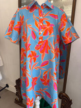 Load image into Gallery viewer, Floral Short Sleeved Swing Dress