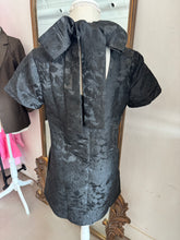 Load image into Gallery viewer, Black Ribbon Tie Dress