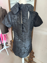 Load image into Gallery viewer, Black Ribbon Tie Dress