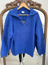 Load image into Gallery viewer, Cobalt Knitted Sweater