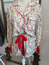 Load image into Gallery viewer, Satin Nutcracker Pajamas