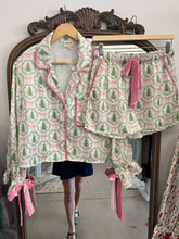 Load image into Gallery viewer, Satin Christmas Tree Pajamas