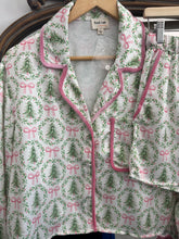 Load image into Gallery viewer, Satin Christmas Tree Pajamas