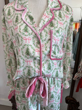 Load image into Gallery viewer, Satin Christmas Tree Pajamas