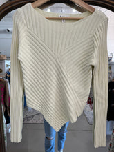 Load image into Gallery viewer, Long Sleeve Crew Neck Ribbed Top