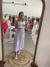 Load image into Gallery viewer, Lavender Maxi Skirt
