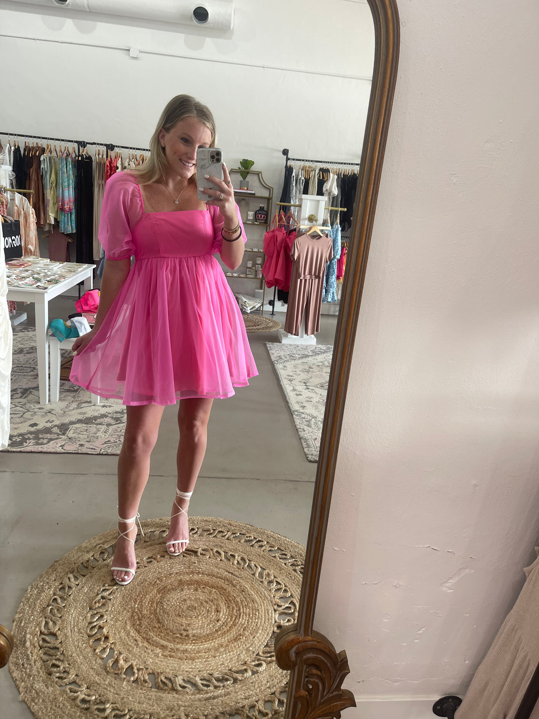Barbie Pink Flow Dress