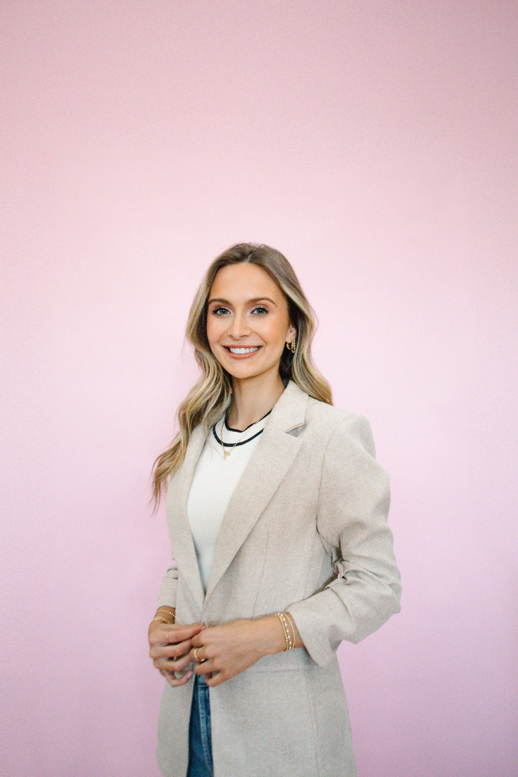 Light Khaki Blazer