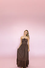 Load image into Gallery viewer, Brown Flower Maxi
