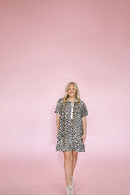 Load image into Gallery viewer, Animal Print Detail Dress
