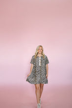 Load image into Gallery viewer, Animal Print Detail Dress
