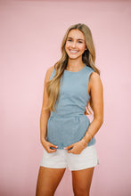 Load image into Gallery viewer, Denim Tank Top
