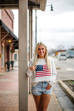Load image into Gallery viewer, American Flag Sweater
