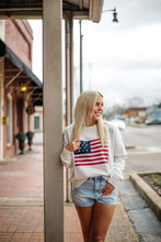 Load image into Gallery viewer, American Flag Sweater
