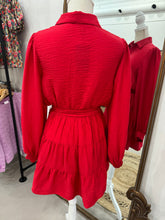 Load image into Gallery viewer, Red Ruffle Dress
