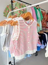 Load image into Gallery viewer, Blue and Red Tank Tops
