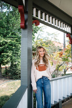 Load image into Gallery viewer, Cream Football Sweater
