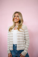 Load image into Gallery viewer, Barefoot Dreams Stripe Cardigan
