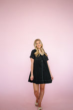Load image into Gallery viewer, Black A-line Dress

