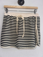 Load image into Gallery viewer, Black &amp; White Stripe Skort
