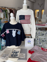 Load image into Gallery viewer, Navy Emblem Top
