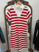 Load image into Gallery viewer, Red Stripe Midi Dress
