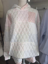 Load image into Gallery viewer, Patchwork Hooded Sweatshirt
