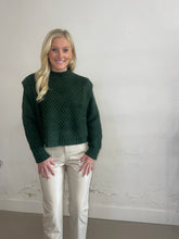 Load image into Gallery viewer, Hunter Green Sweater
