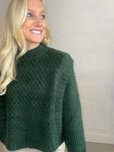 Load image into Gallery viewer, Hunter Green Sweater
