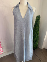 Load image into Gallery viewer, Linen Collared Midi Dress
