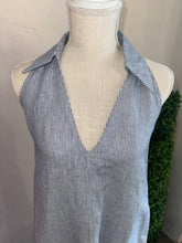 Load image into Gallery viewer, Linen Collared Midi Dress
