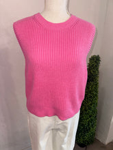 Load image into Gallery viewer, Multi Knit Tank Sleeve Sweaters
