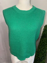 Load image into Gallery viewer, Multi Knit Tank Sleeve Sweaters
