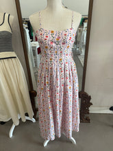 Load image into Gallery viewer, Pink Vine Corset Dress
