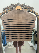 Load image into Gallery viewer, Brown &amp; Black Stripe Knit
