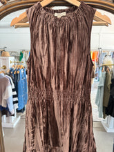 Load image into Gallery viewer, Copper Velvet Midi Dress
