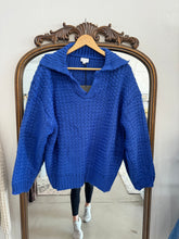 Load image into Gallery viewer, Cobalt Knitted Sweater
