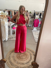 Load image into Gallery viewer, Pink Wide Leg Pants
