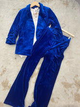 Load image into Gallery viewer, Cobalt Velvet Pants
