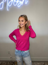 Load image into Gallery viewer, Fuchsia Long Sleeve
