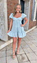 Load image into Gallery viewer, Light Blue babydoll Dress
