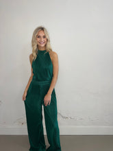 Load image into Gallery viewer, Emerald Green Jumpsuit

