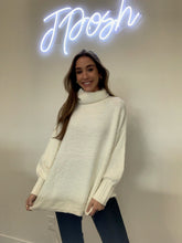 Load image into Gallery viewer, Cream Knitted Sweater
