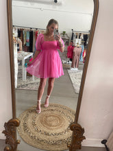 Load image into Gallery viewer, Barbie Pink Flow Dress
